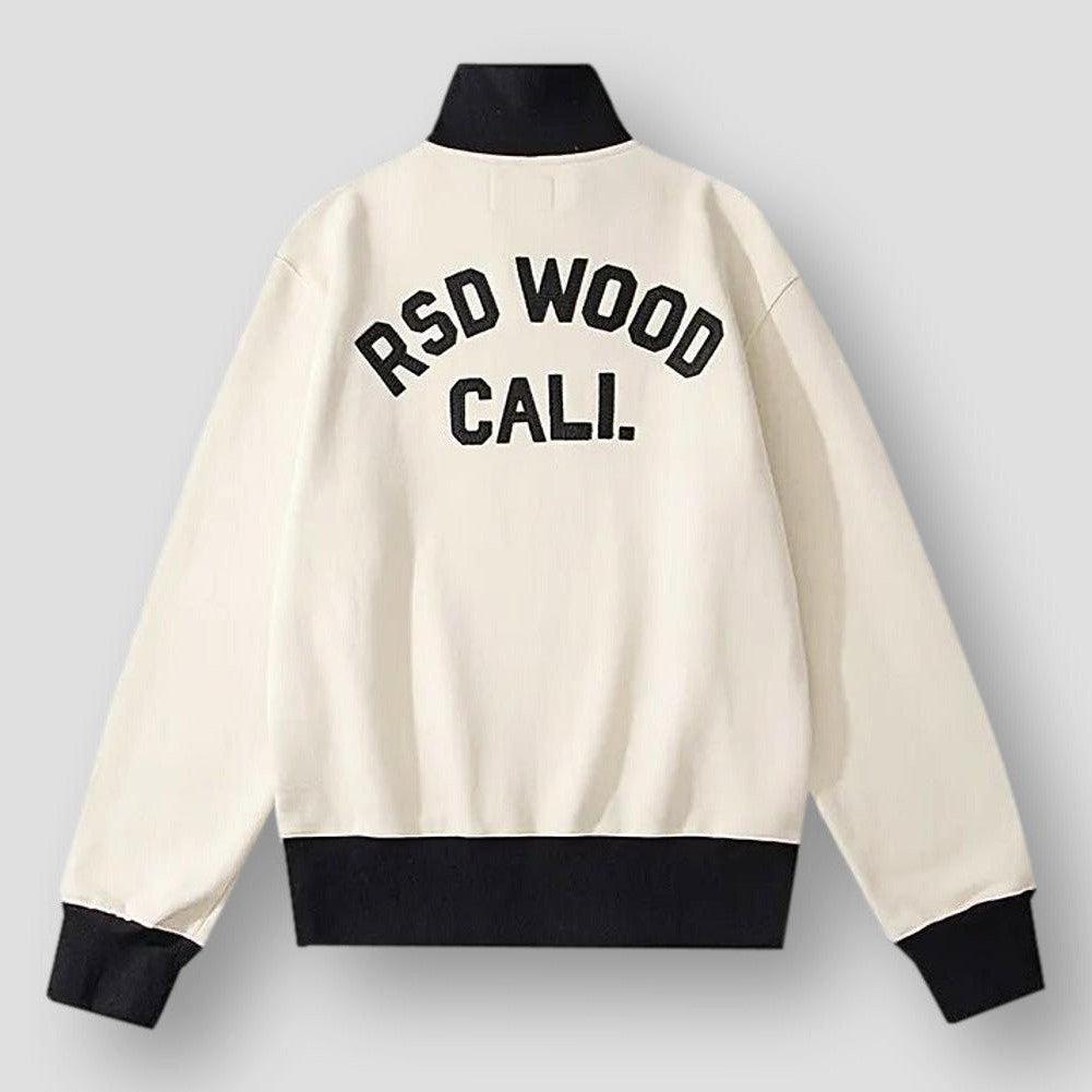 Sky Morris Aurora Effortless Zip-Up Turtleneck Sweater