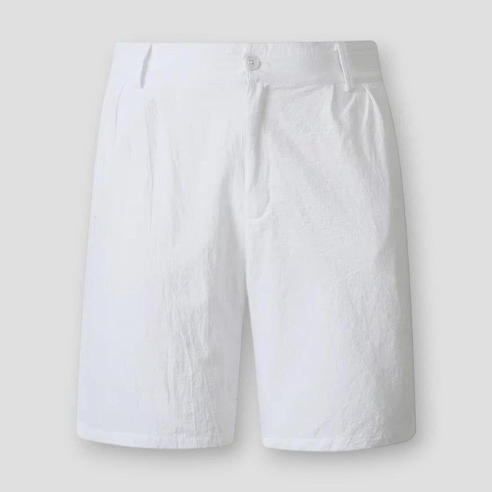 Sky Morris Hayward Linen Blend Shorts