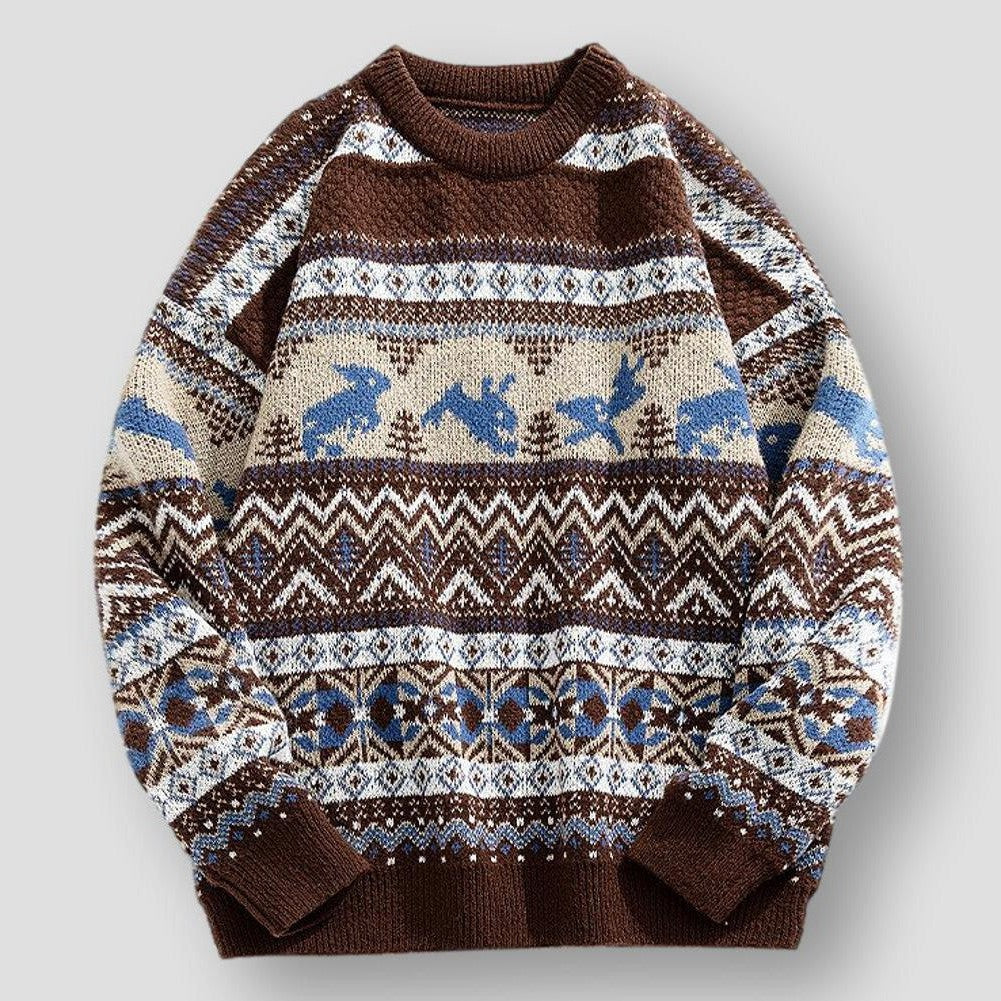 Sky Morris Vallejo Vintage Charming Holiday Sweater