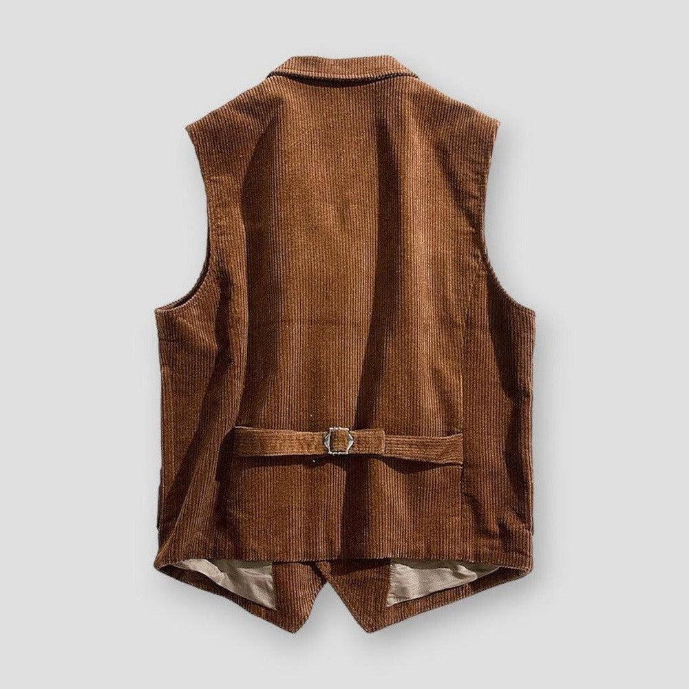 Sky Morris Vancouver Retro Corduroy Vest