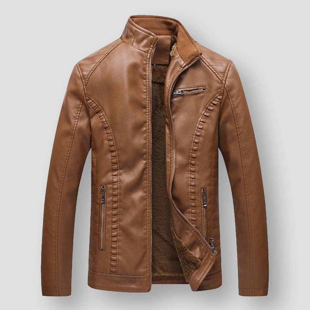 Sky Morris Andover Leather Jacket