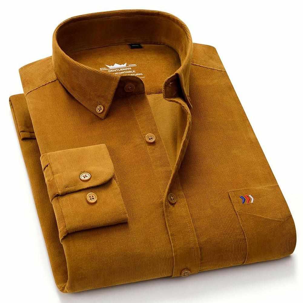 Night Madrid Casual Corduroy Shirt