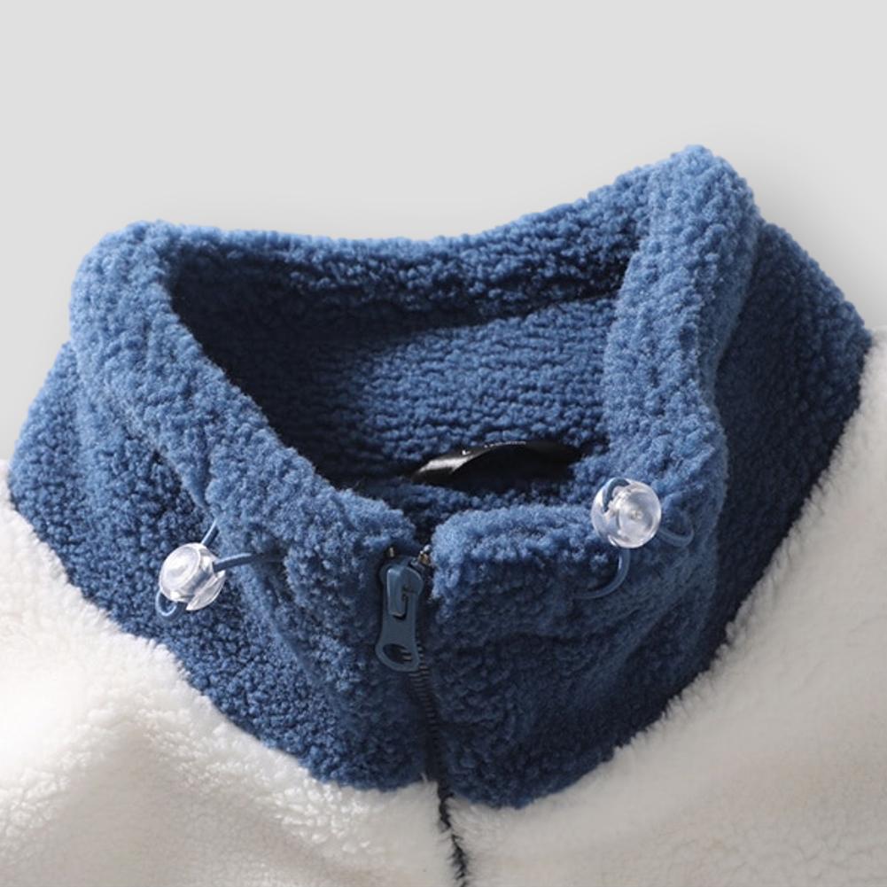 Sky Morris Patchwork Fleece Jacket