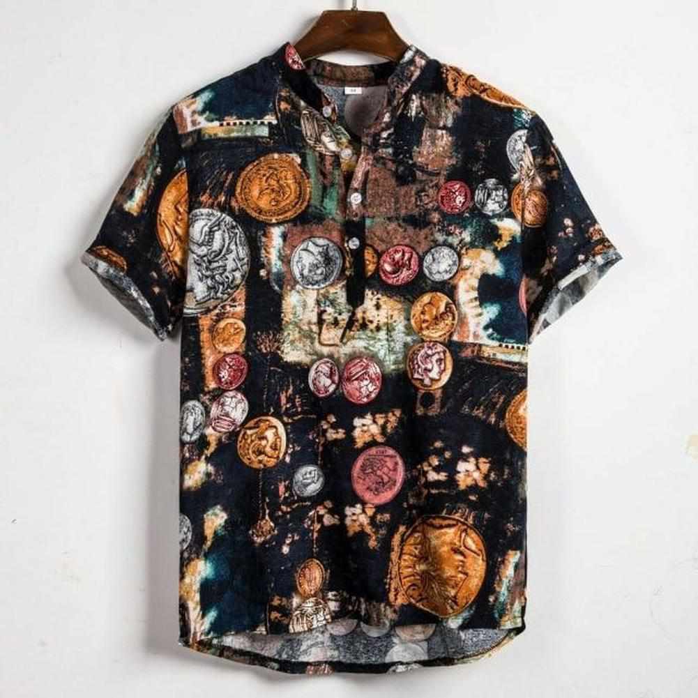 Night Madrid Fiji Camp Shirt