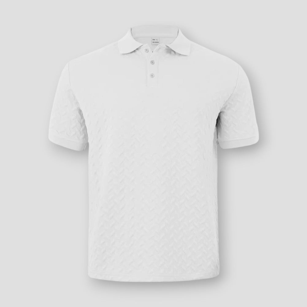 Sky Morris Douglas Textured Polo