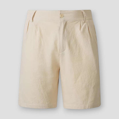 Sky Morris Hayward Linen Blend Shorts