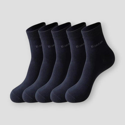 Sky Morris Arlington Bamboo Fiber Socks - 5 Pairs