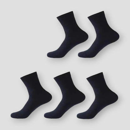 Moon Madrid Irvine Bamboo Fiber Socks - 5 Pairs