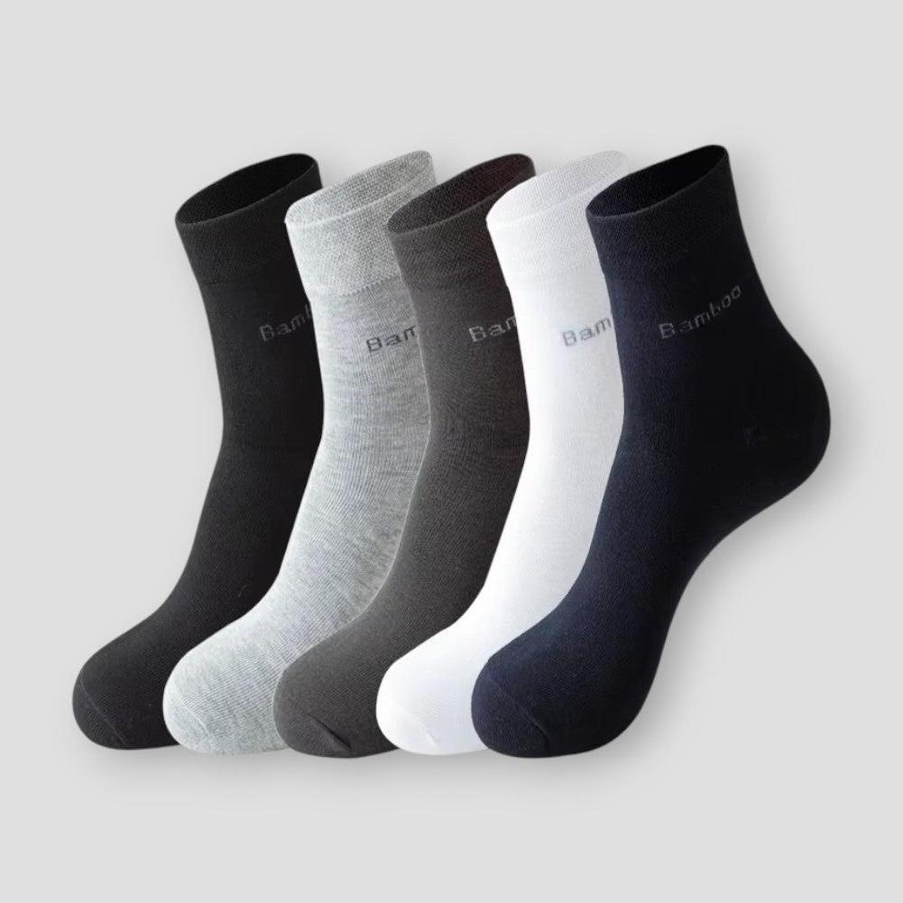 Sky Morris Arlington Bamboo Fiber Socks - 5 Pairs