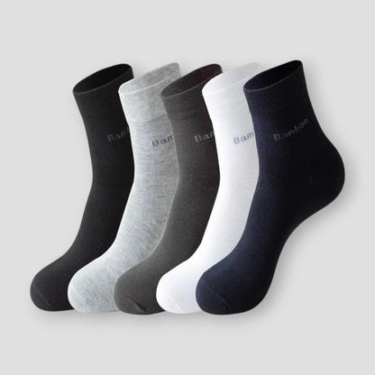 Sky Morris Arlington Bamboo Fiber Socks - 5 Pairs