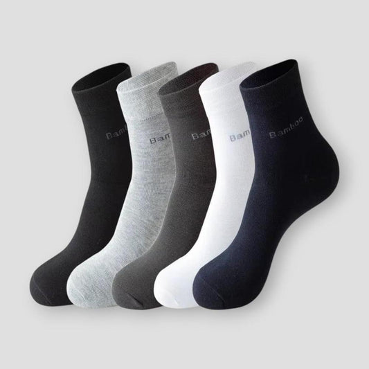 Sky Morris Arlington Bamboo Fiber Socks - 5 Pairs