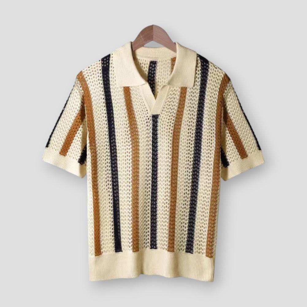 Saint Martin Harrison Hollow Knitted Polo