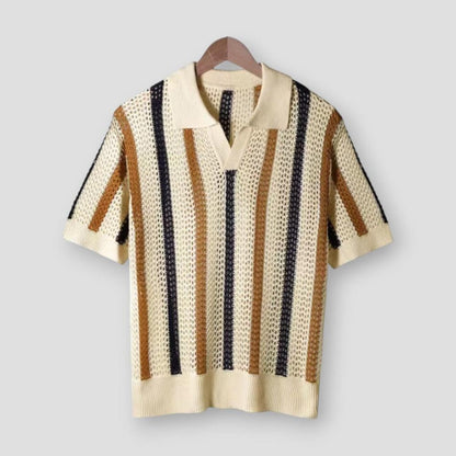 Saint Martin Harrison Hollow Knitted Polo