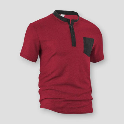 Moon Madrid Calhoun Henley T-Shirt