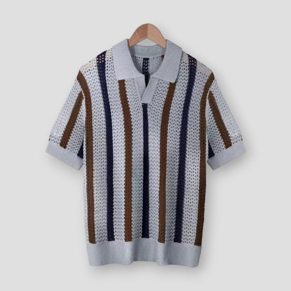 Saint Martin Harrison Hollow Knitted Polo