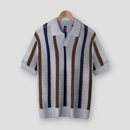 Saint Martin Harrison Hollow Knitted Polo