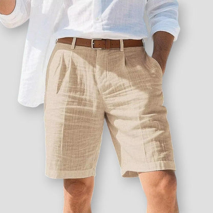 Sky Morris Hutchinson Linen Shorts