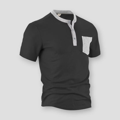 Moon Madrid Calhoun Henley T-Shirt