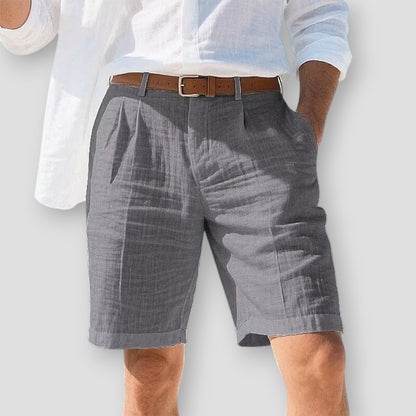 Sky Morris Hutchinson Linen Shorts
