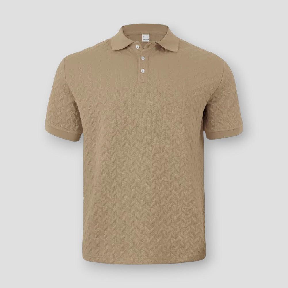 Sky Morris Douglas Textured Polo