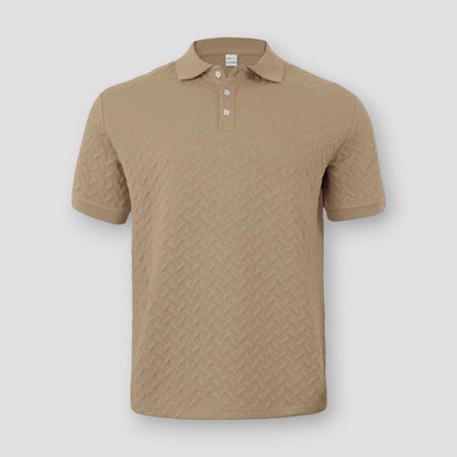 Sky Morris Douglas Textured Polo
