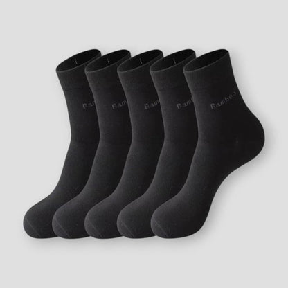 Sky Morris Arlington Bamboo Fiber Socks - 5 Pairs