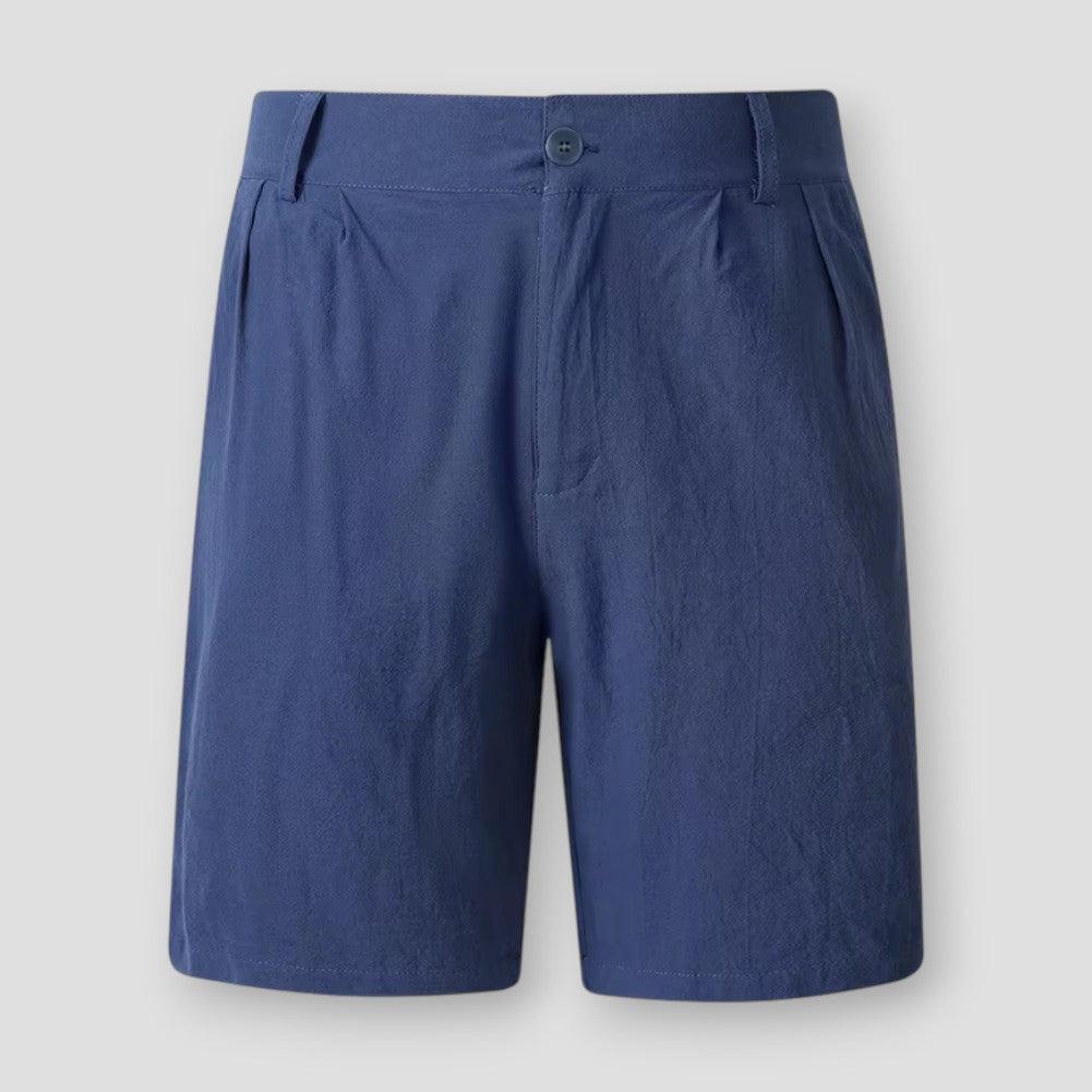 Sky Morris Hayward Linen Blend Shorts