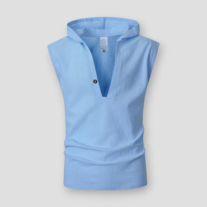 Moon Madrid Valdez Hooded Tank Tops