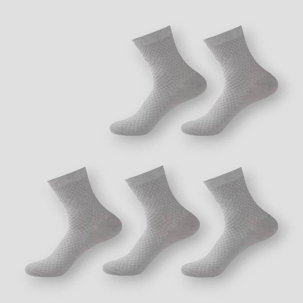Moon Madrid Irvine Bamboo Fiber Socks - 5 Pairs