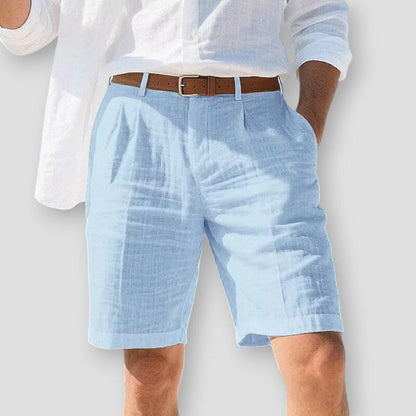 Sky Morris Hutchinson Linen Shorts