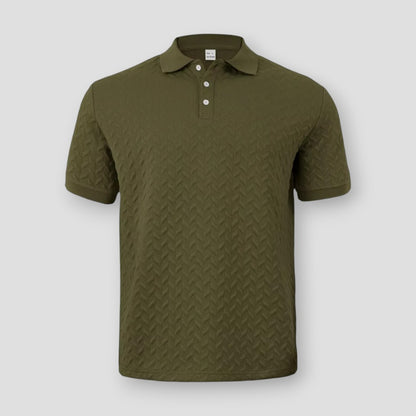 Sky Morris Douglas Textured Polo