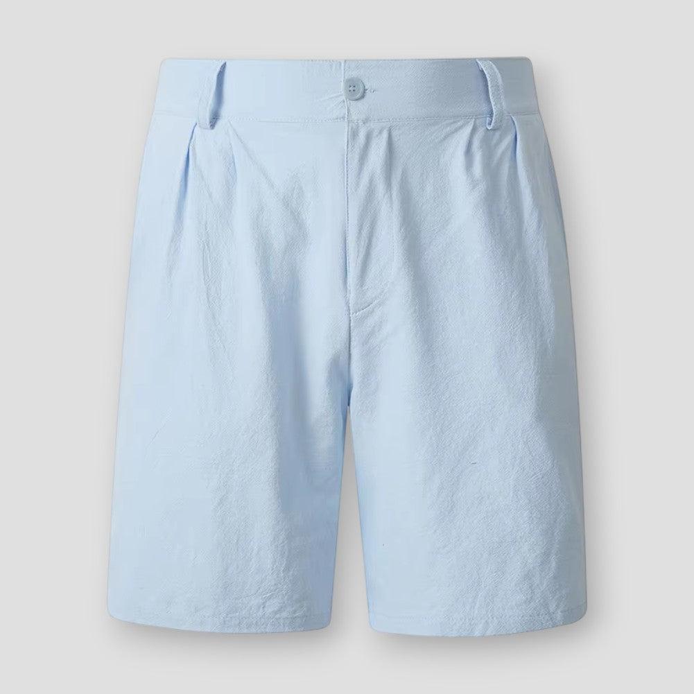 Sky Morris Hayward Linen Blend Shorts