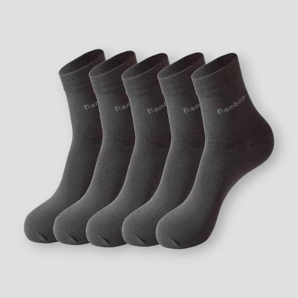 Sky Morris Arlington Bamboo Fiber Socks - 5 Pairs