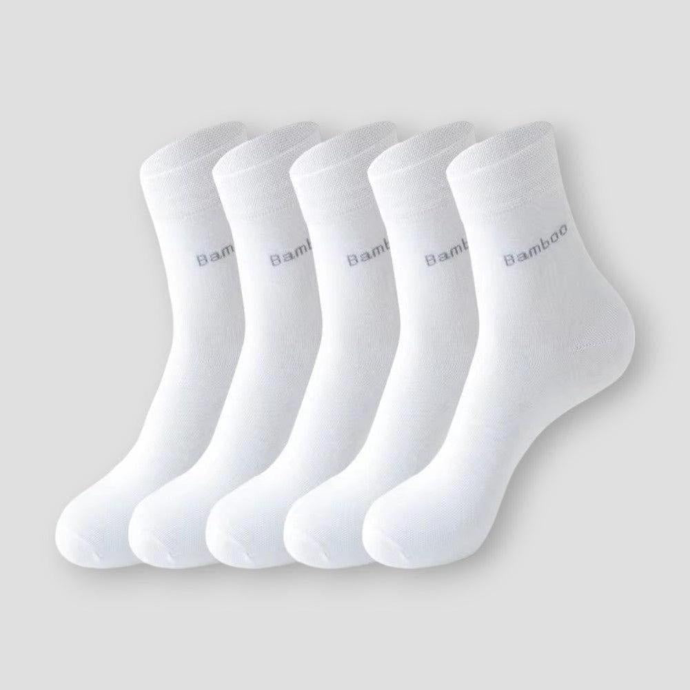 Sky Morris Arlington Bamboo Fiber Socks - 5 Pairs