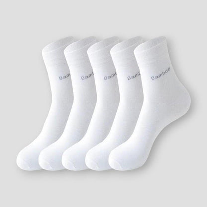 Sky Morris Arlington Bamboo Fiber Socks - 5 Pairs