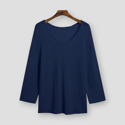 Moon Madrid Kokomo Long Sleeve Hollow Tee