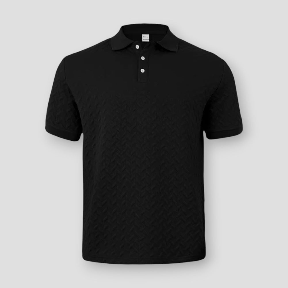 Sky Morris Douglas Textured Polo