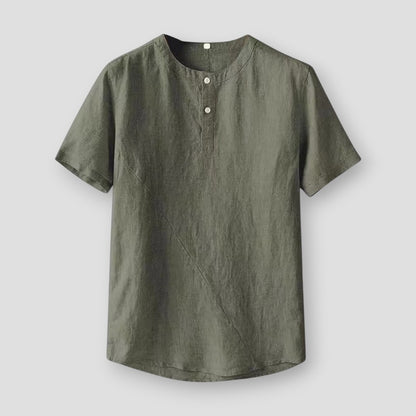 Moon Madrid Corydon Cotton Linen Shirt