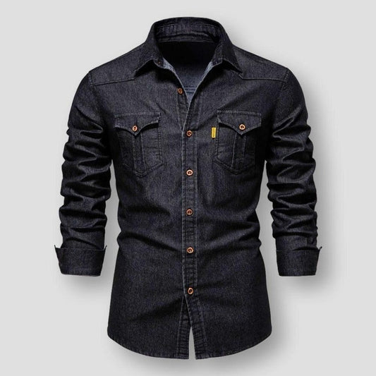 Moon Madrid Antonio Denim Classic Shirt