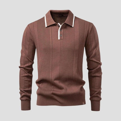 Moon Madrid Arkadelphia Polo Sweater