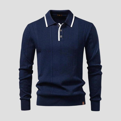 Moon Madrid Arkadelphia Polo Sweater