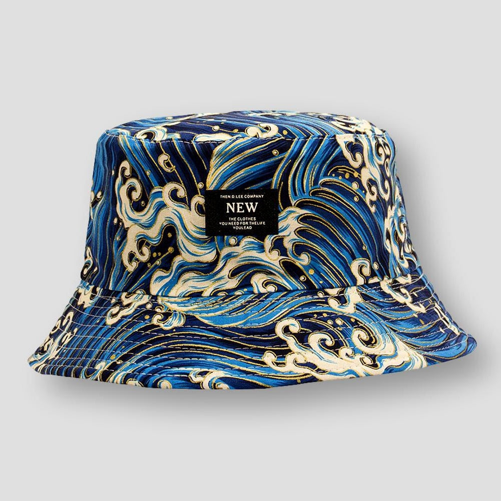 Moon Madrid Arlington Retro Wave Bucket Hat