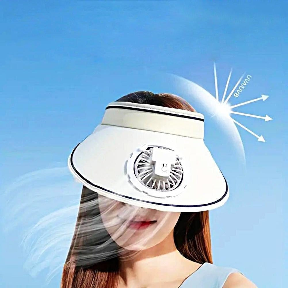 Moon Madrid Aurora Chill Wave Cooling Fan Visor