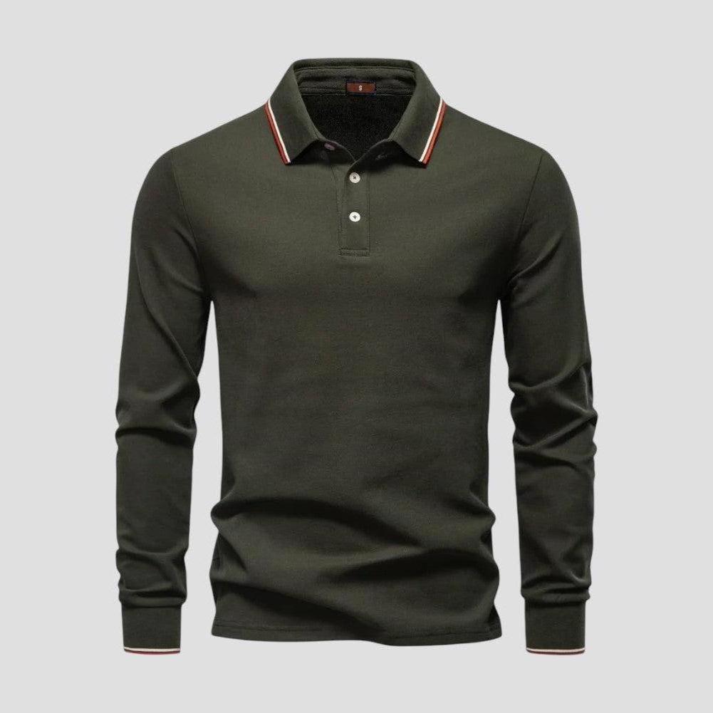 Moon Madrid Benton Henley Polo Shirt