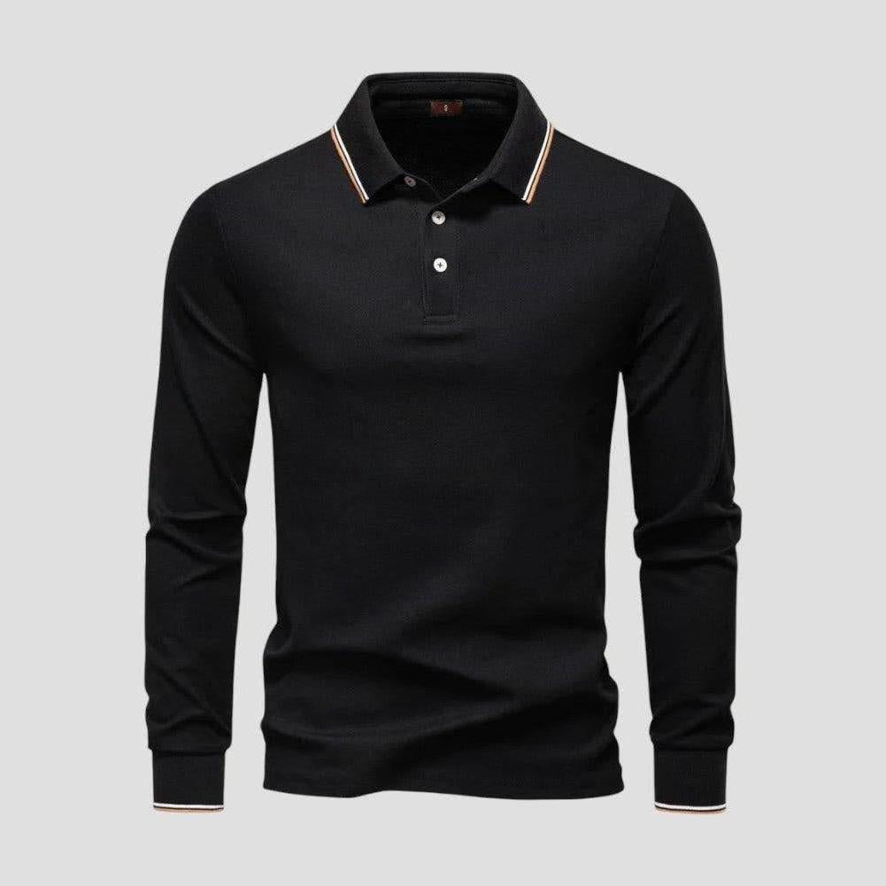 Moon Madrid Benton Henley Polo Shirt