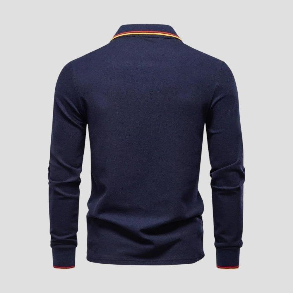 Moon Madrid Benton Henley Polo Shirt