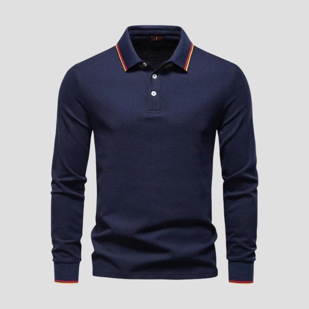 Moon Madrid Benton Henley Polo Shirt