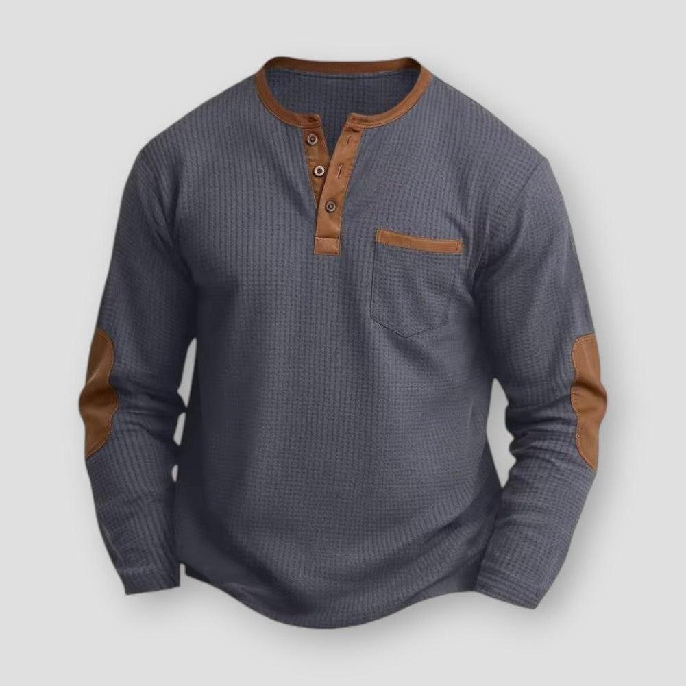 Moon Madrid Brunswick Henley Pullover