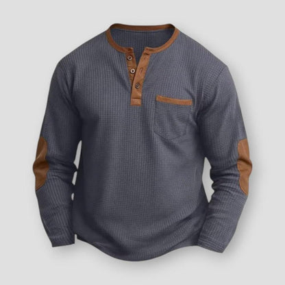 Moon Madrid Brunswick Henley Pullover