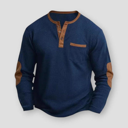 Moon Madrid Brunswick Henley Pullover